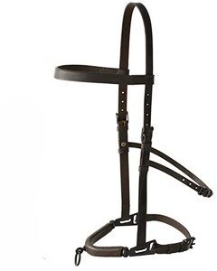 CABEZADA SERRETA 1 PILAR FORRADA DE CUERO